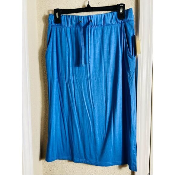 St.John’s Bay Blue Skirt - Picture 1 of 8